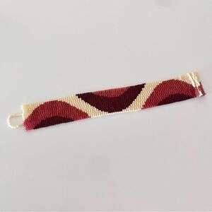 Peyote Stitch Earth Toned Desert Bracelet